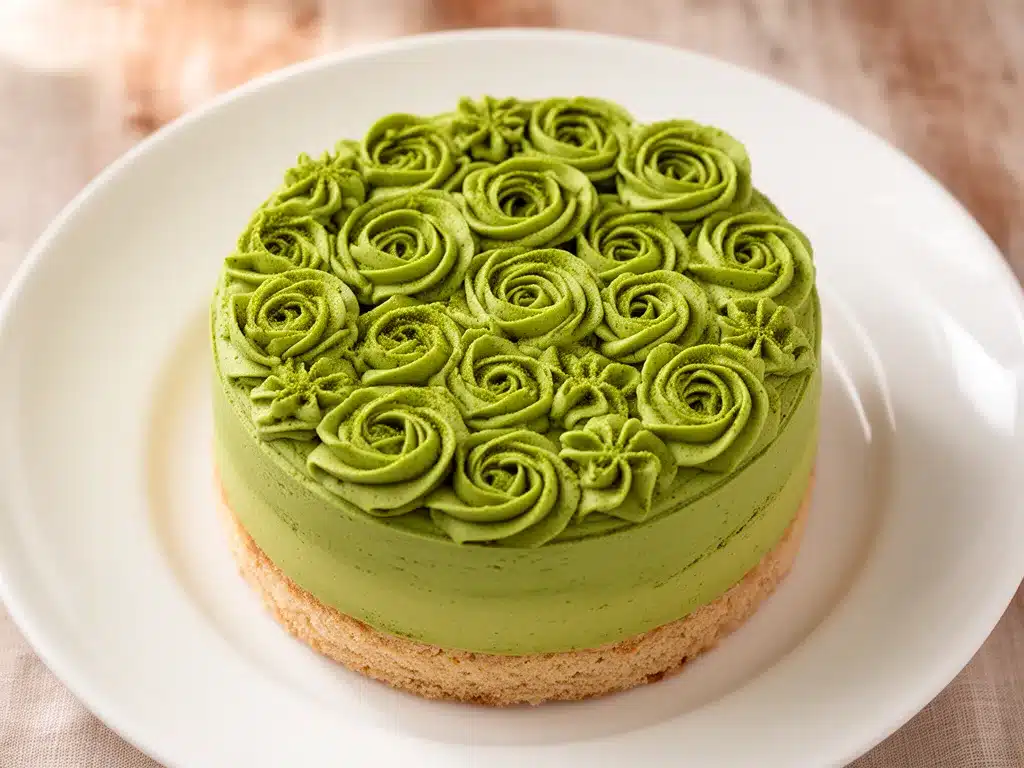 Cremige Pistazien-Rosen Torte mit Kardamom: Der perfekte Traum 4 Cremige Pistazien-Rosen Torte mit Kardamom preparation steps