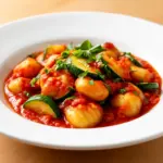cremige vegane Gnocchi-Pfanne - featured image