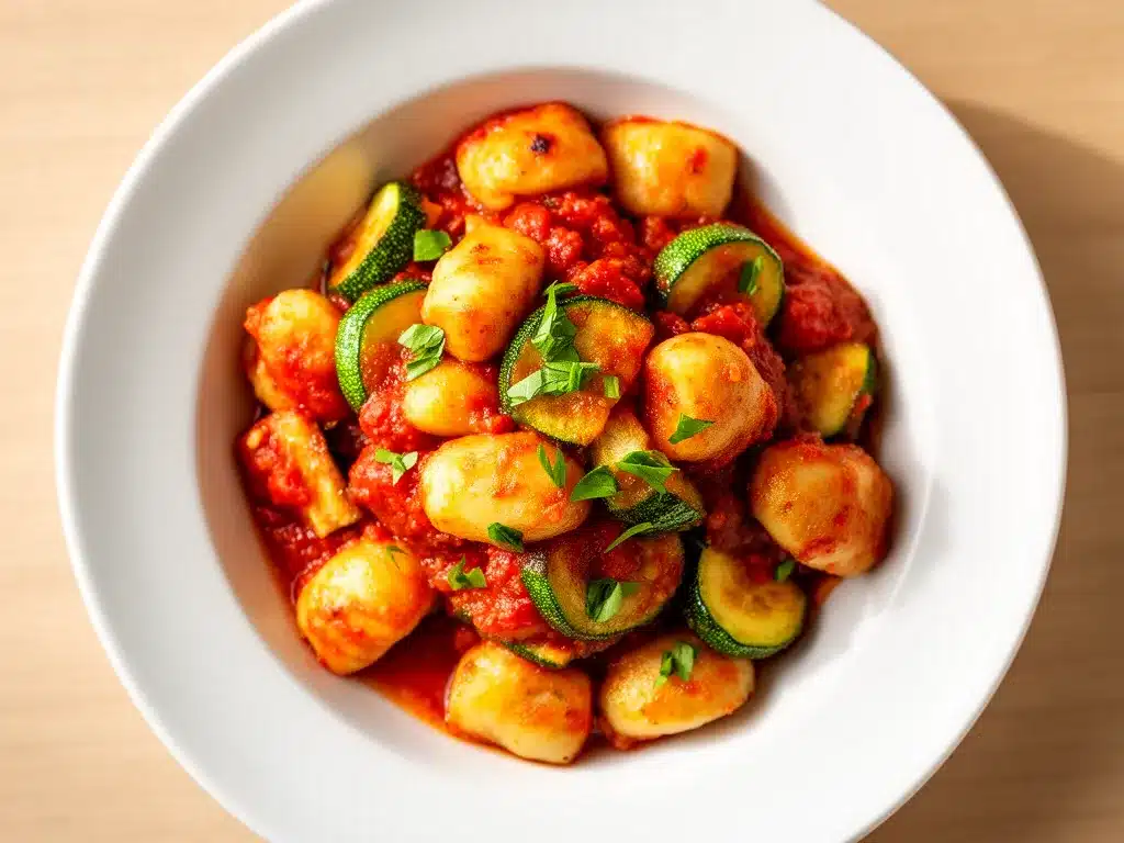 Cremige Vegane Gnocchi-Pfanne: Das perfekte Rezept in 20 Min 4 cremige vegane Gnocchi-Pfanne preparation steps