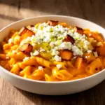 Cremiger Kürbis-Nudelauflauf mit Feta - featured image
