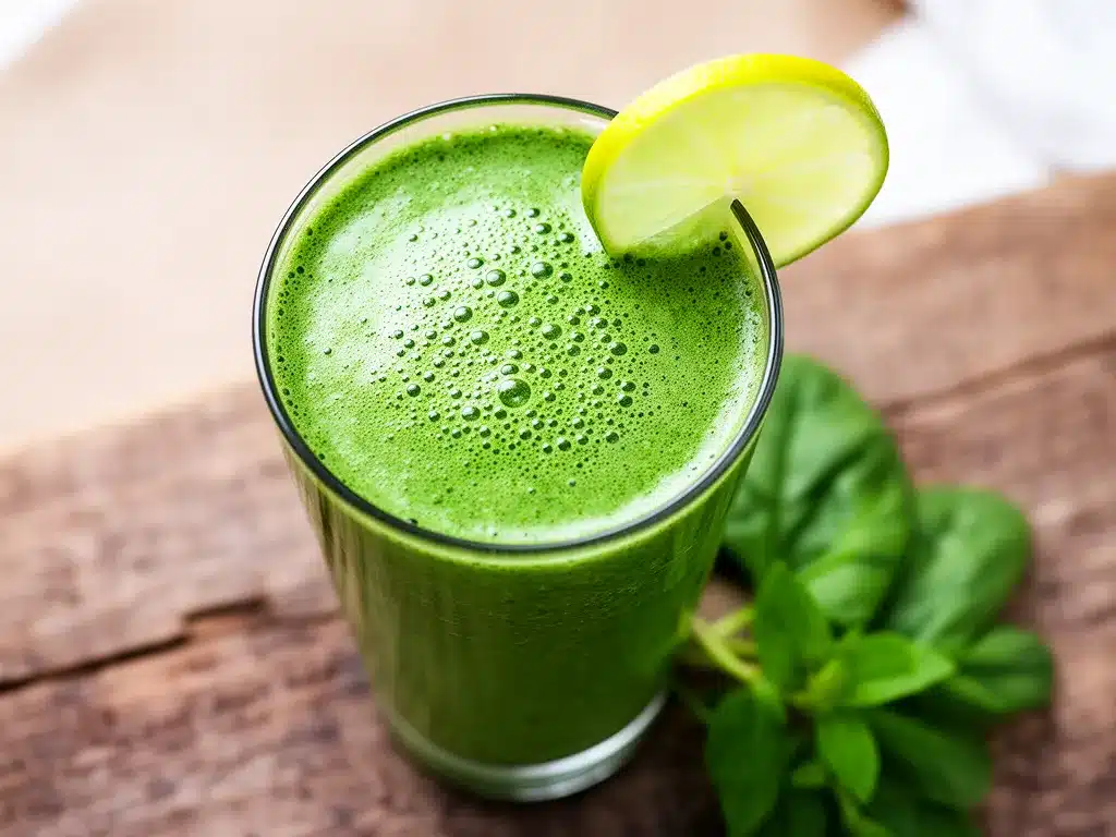 Cremiger Matcha-Kokos Smoothie mit Spinat: Das perfekte 5-Minuten-Rezept 4 cremiger Matcha-Kokos Smoothie mit Spinat preparation steps