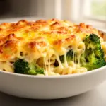 cremiger Nudelauflauf mit Brokkoli - featured image