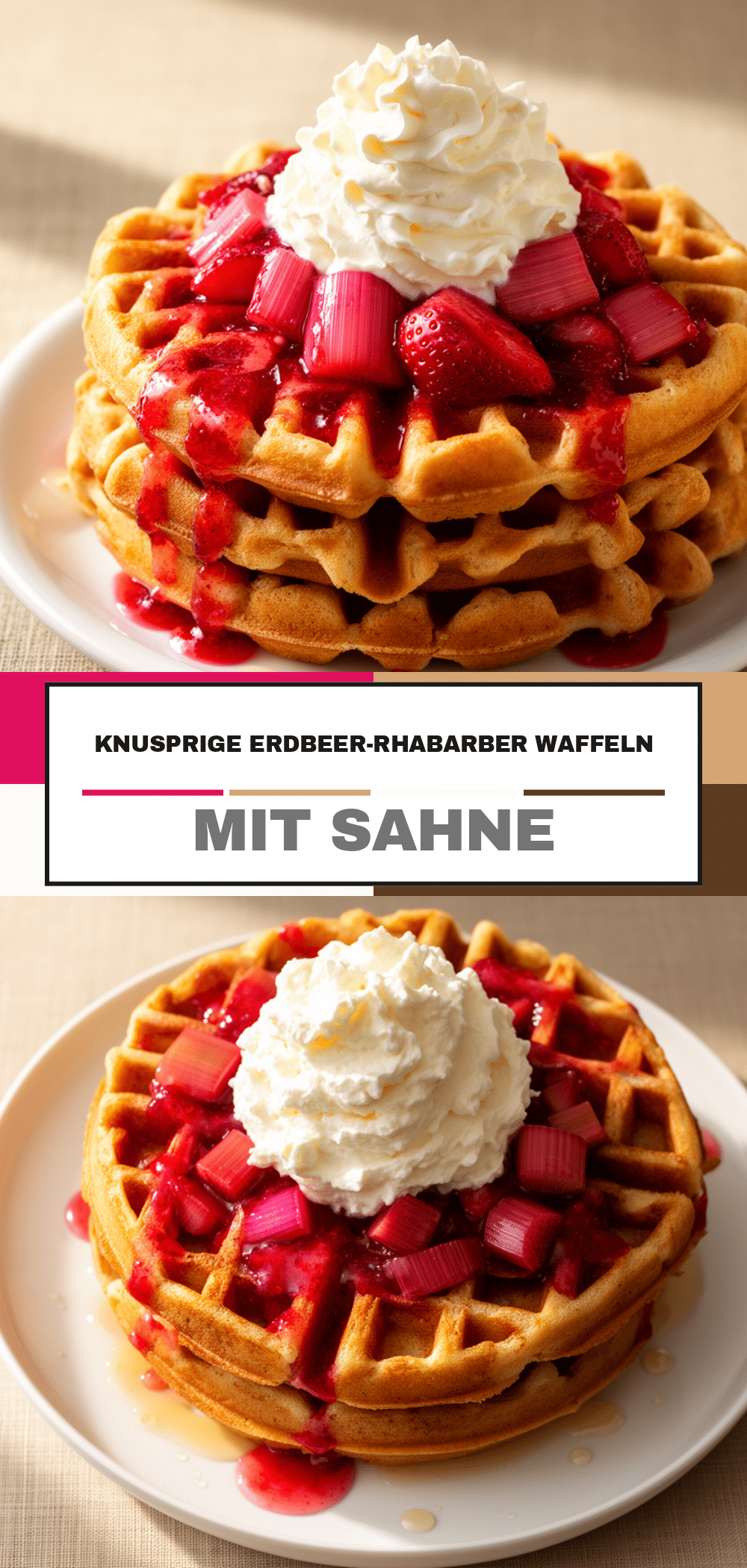 Erdbeer-Rhabarber Waffeln: Die besten 20-Minuten-Rezepte 5 Erdbeer-Rhabarber Waffeln recipe