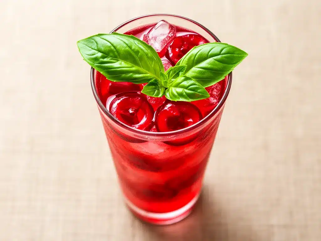 Erfrischende Kirsch-Limonade mit Basilikum: 3 Min. Sommer-Drink 4 Erfrischende Kirsch-Limonade mit Basilikum preparation steps
