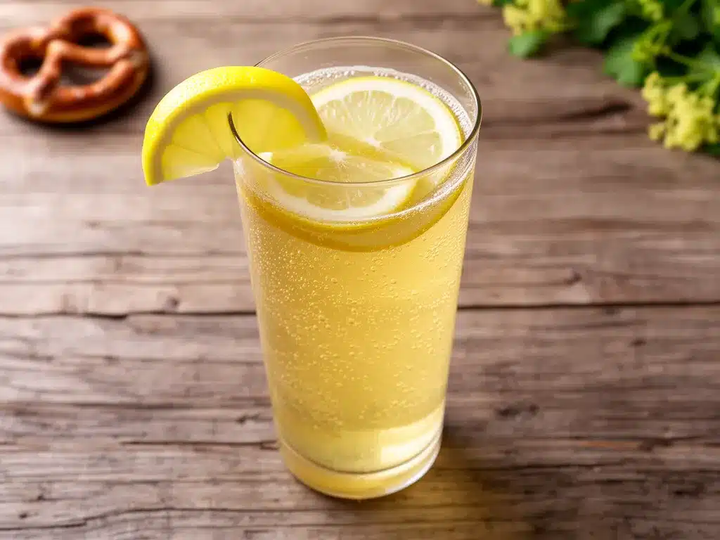 Erfrischendes Holunder-Radler: 5 Min. Rezept 4 Erfrischendes Holunder-Radler Rezept preparation steps