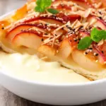 Erntedank Birnen-Blechkuchen - featured image