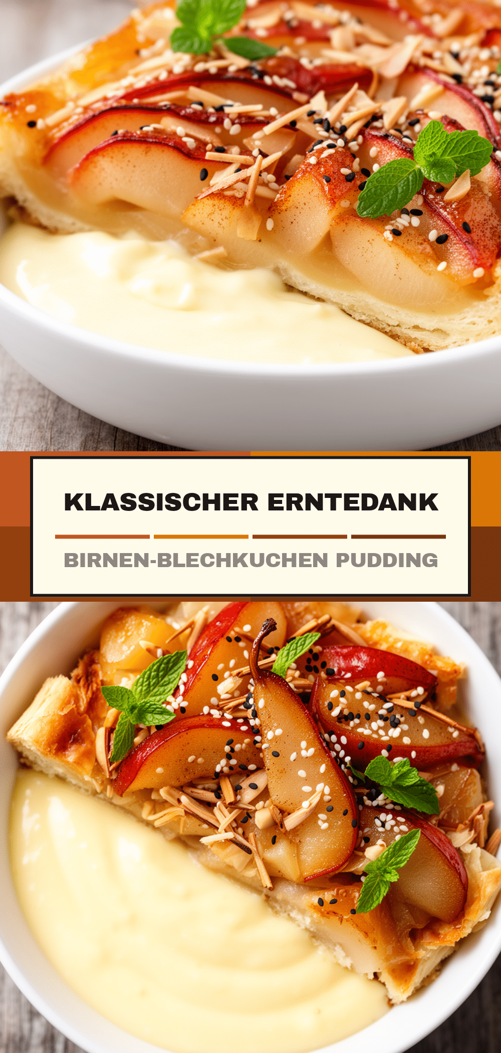 Erntedank Birnen-Blechkuchen: 5 Schritt zum perfekten Herbstdessert 5 Erntedank Birnen-Blechkuchen recipe