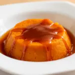 Erntedank Kürbis Pudding mit Karamell - featured image
