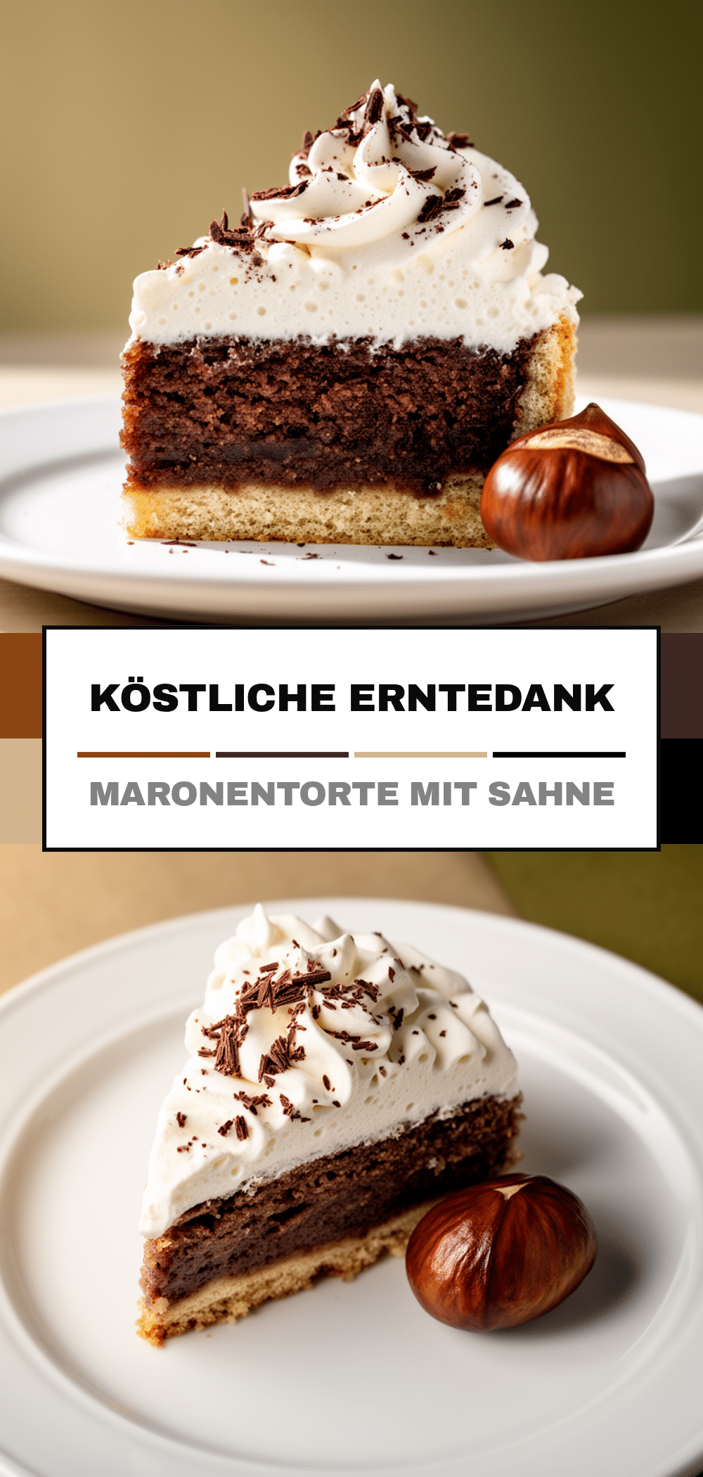 Erntedank Maronentorte: Bestes Herbstrezept 5 Erntedank Maronentorte recipe
