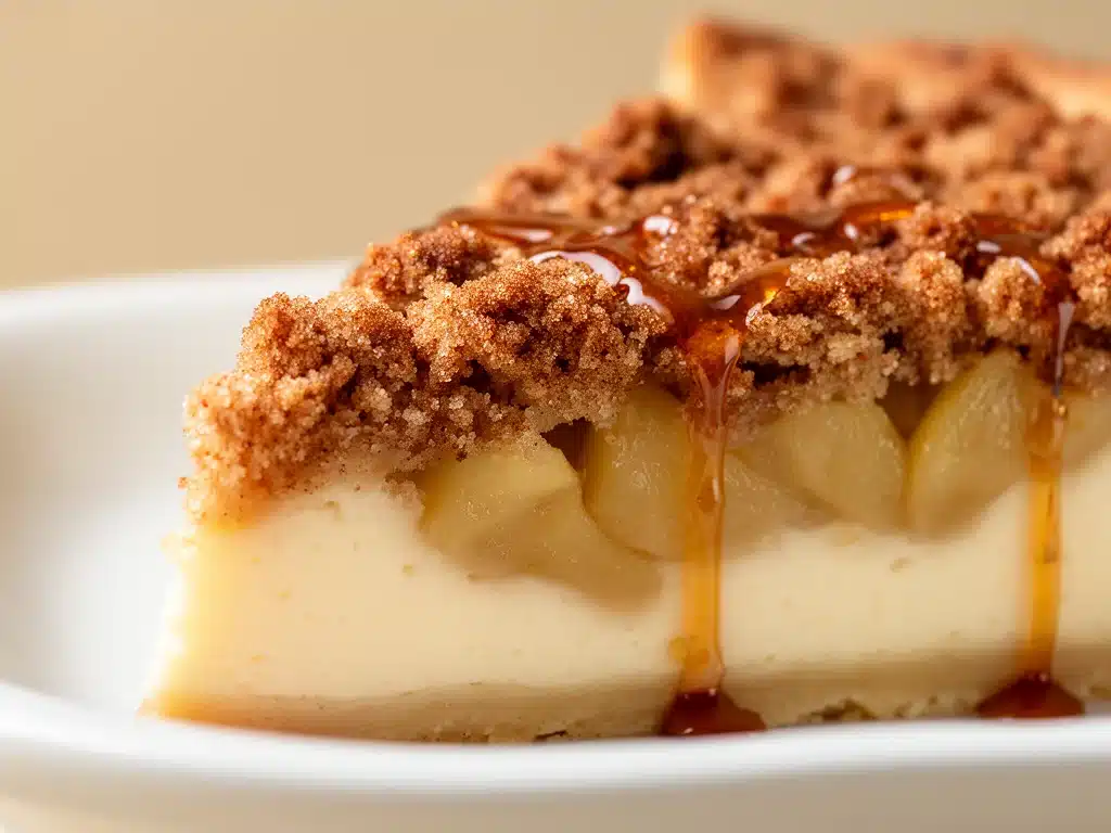 Erntedankfest Apfel-Käsekuchen - featured image