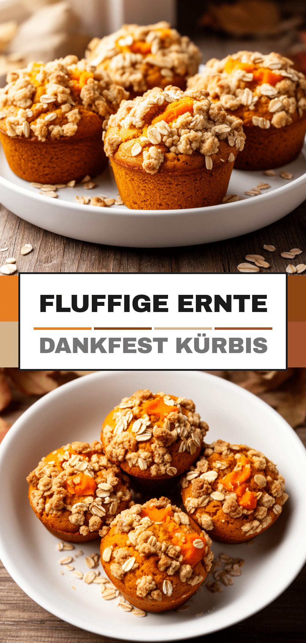 Erntedankfest Kürbis-Muffins: 12 Leckere Herbstrezepte 5 Erntedankfest Kürbis-Muffins recipe