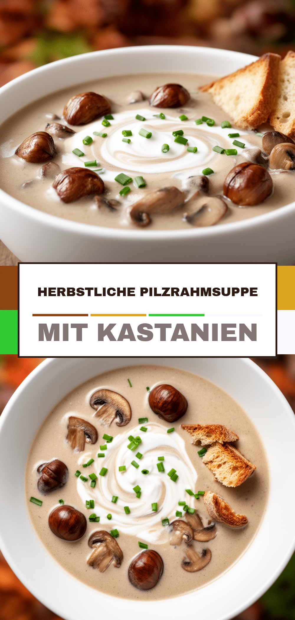 Erntedankfest Pilzrahmsuppe: Bestes cozy Herbstessen 5 Erntedankfest Pilzrahmsuppe recipe
