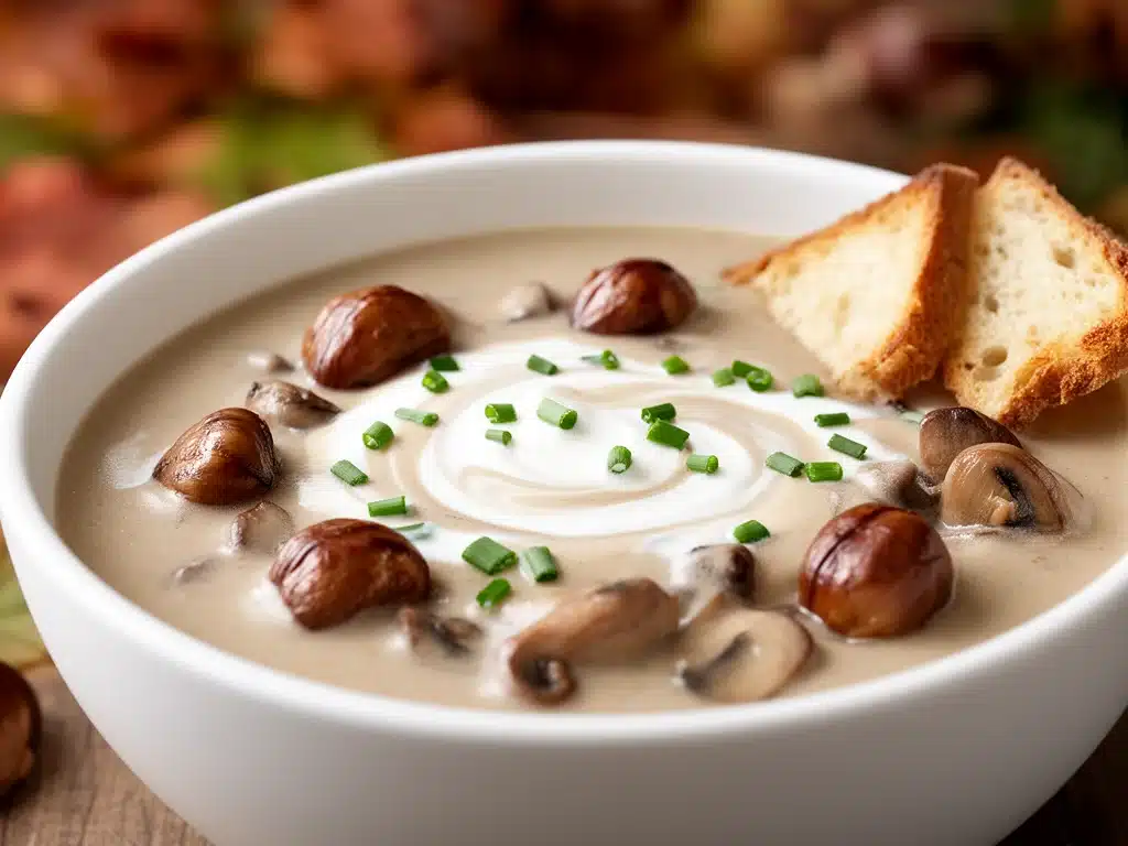 Erntedankfest Pilzrahmsuppe - featured image