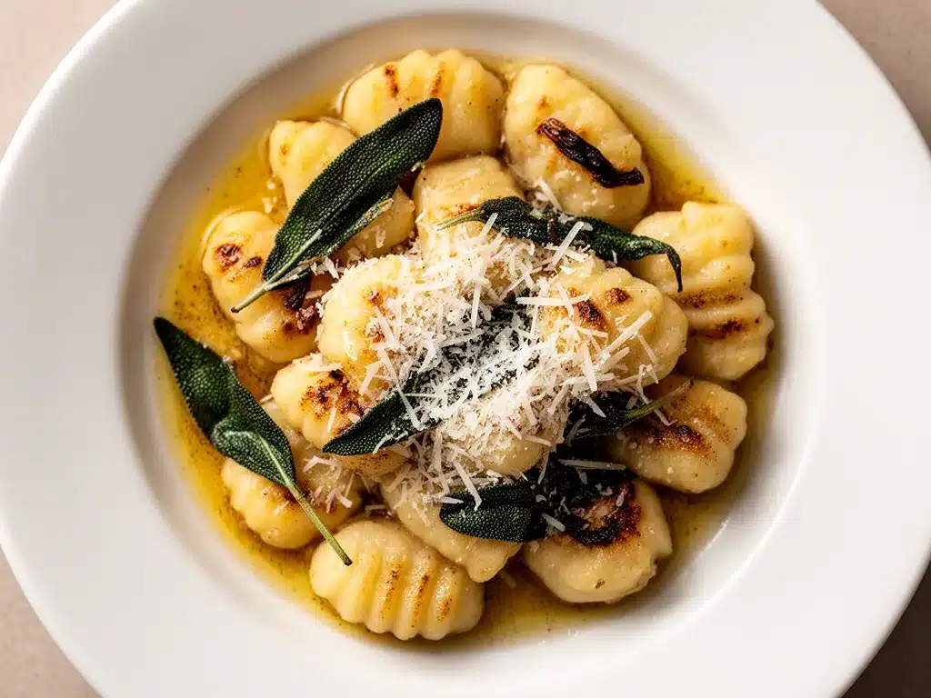 Gnocchi in Salbeibutter: Leckeres & Schnelles Rezept 4 Gnocchi in Salbeibutter preparation steps