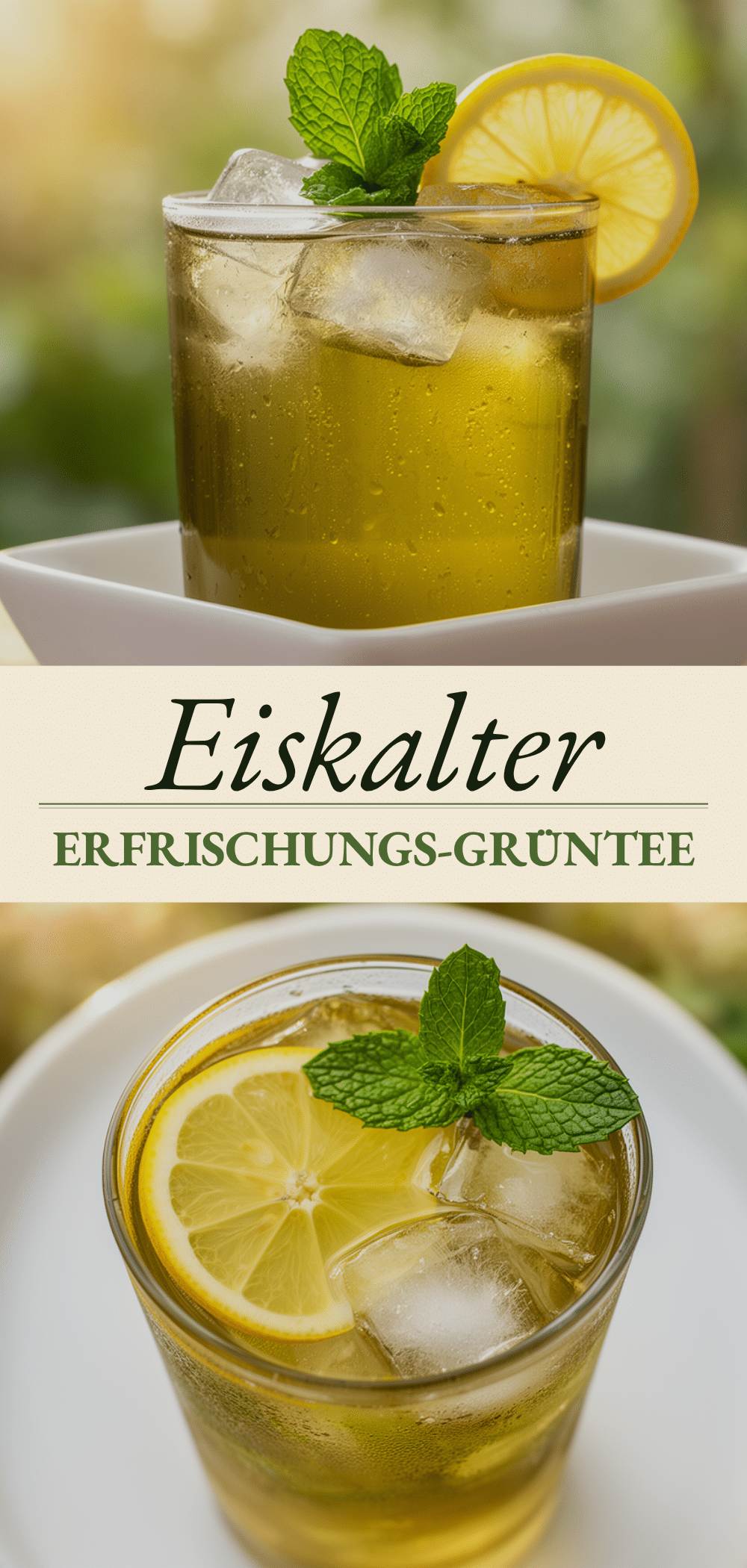 Grüntee-Zitronen Eistee in 10 Min: Einfach, Frisch & Perfekt 5 Grüntee-Zitronen Eistee in 10 Min recipe