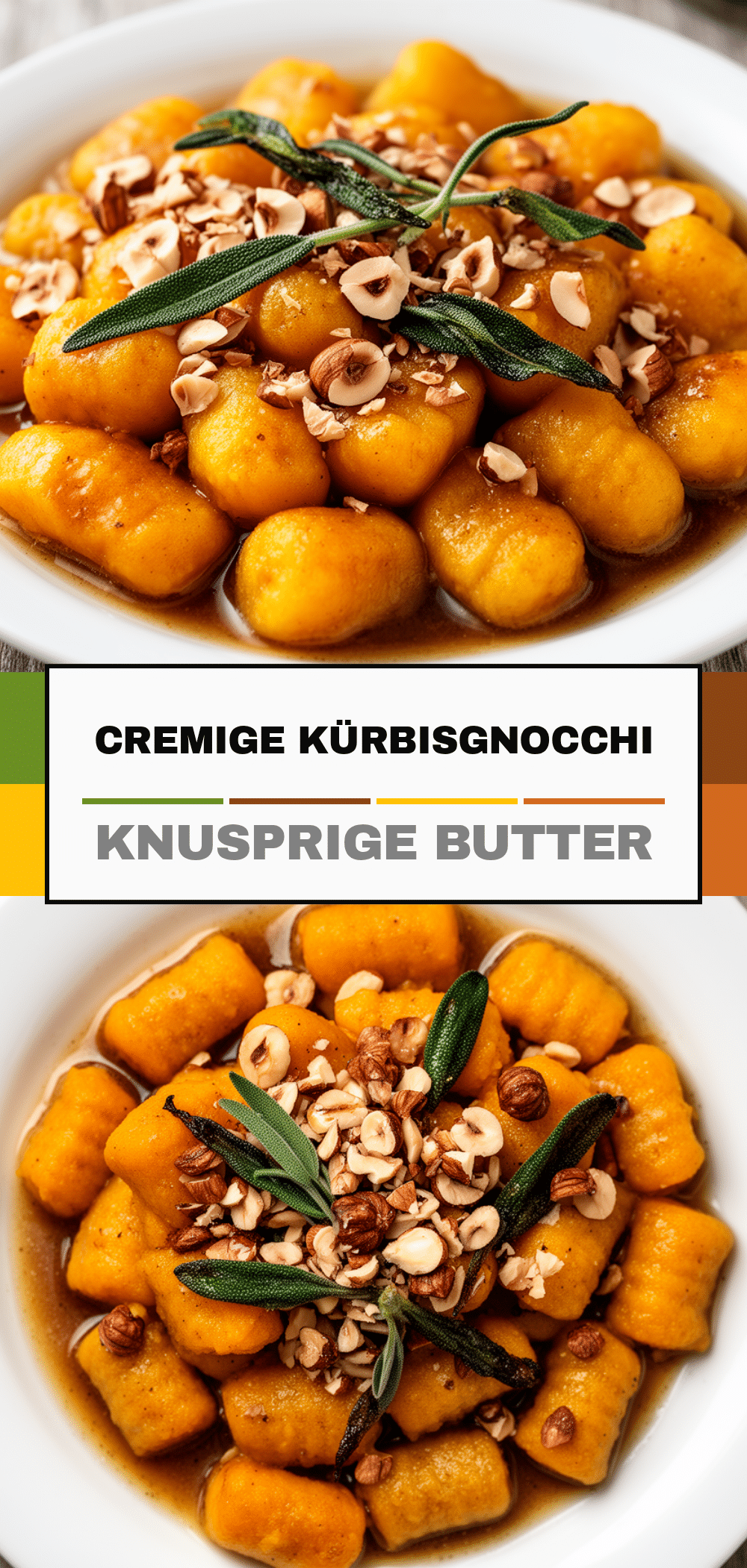 Herbstliche Kürbisgnocchi: Braune Butter in 20 Min 5 Herbstliche Kürbisgnocchi recipe