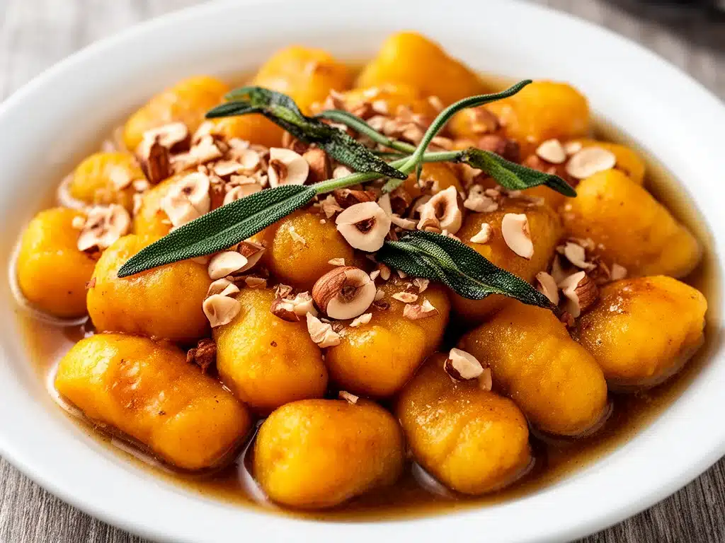 Herbstliche Kürbisgnocchi - featured image