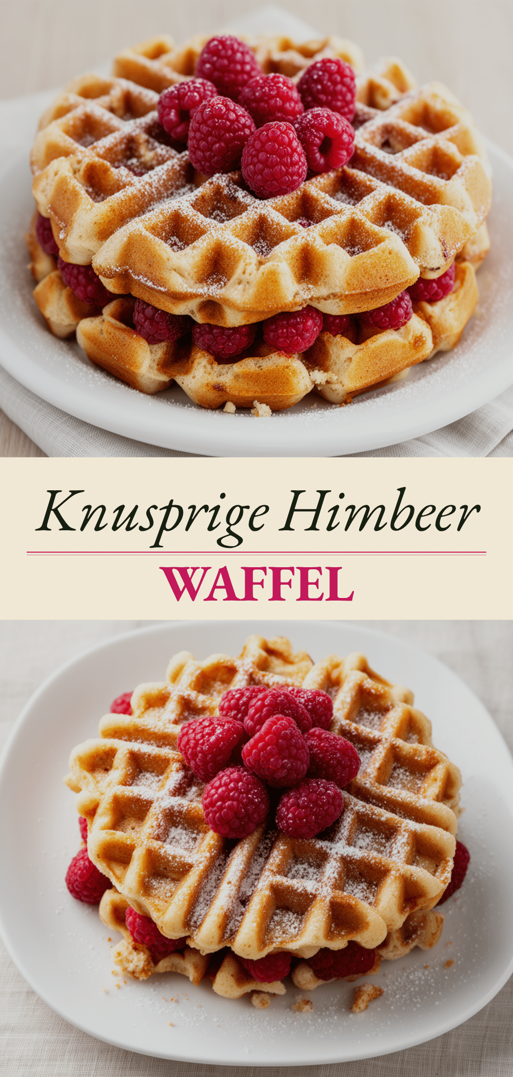 Himbeer-Waffeln: 5 min einfaches Rezept 5 Himbeer-Waffeln recipe