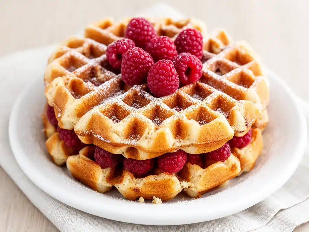 Startseite 1 Himbeer-Waffeln - featured image