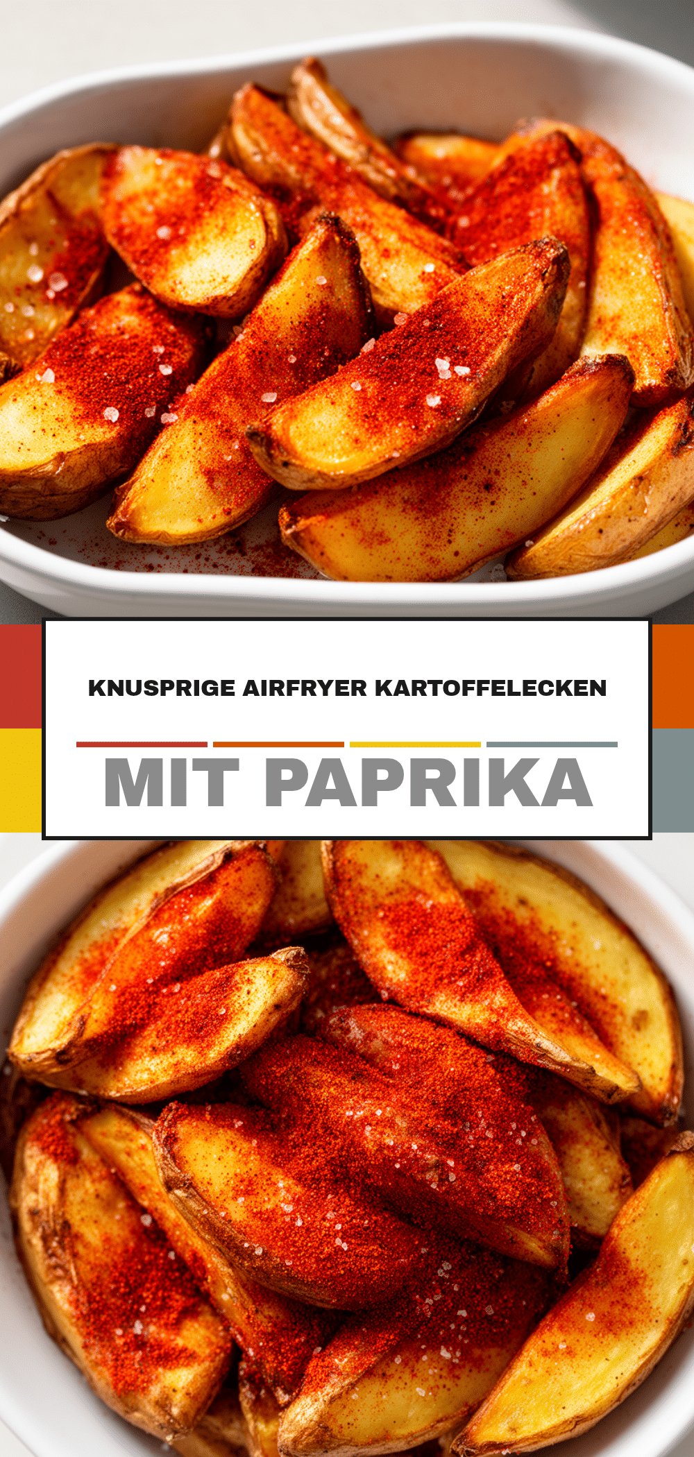 Knusprige Airfryer Kartoffelecken: 20 Min 5 knusprige Airfryer Kartoffelecken recipe