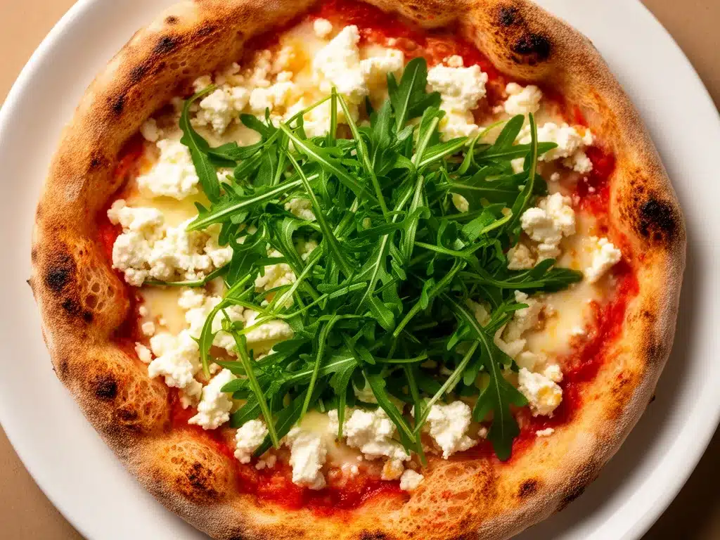 Knusprige Feta Rucola Pizza: 30 Min. 4 Knusprige Feta Rucola Pizza preparation steps