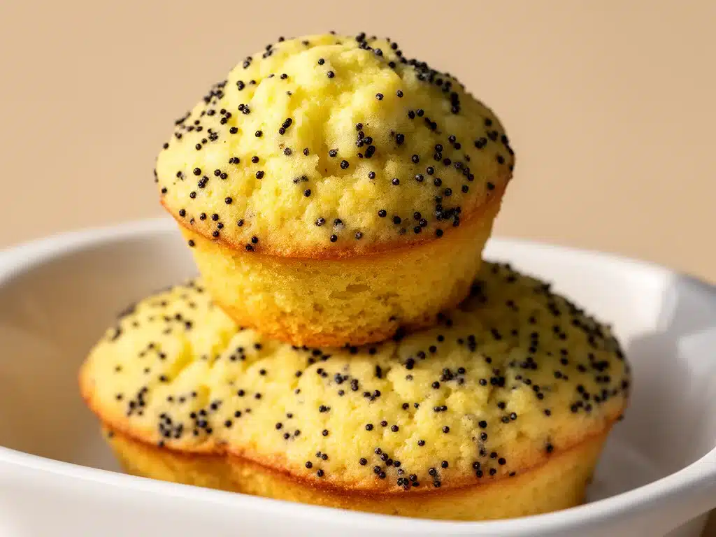 Low-Carb Zitronen-Muffins - featured image