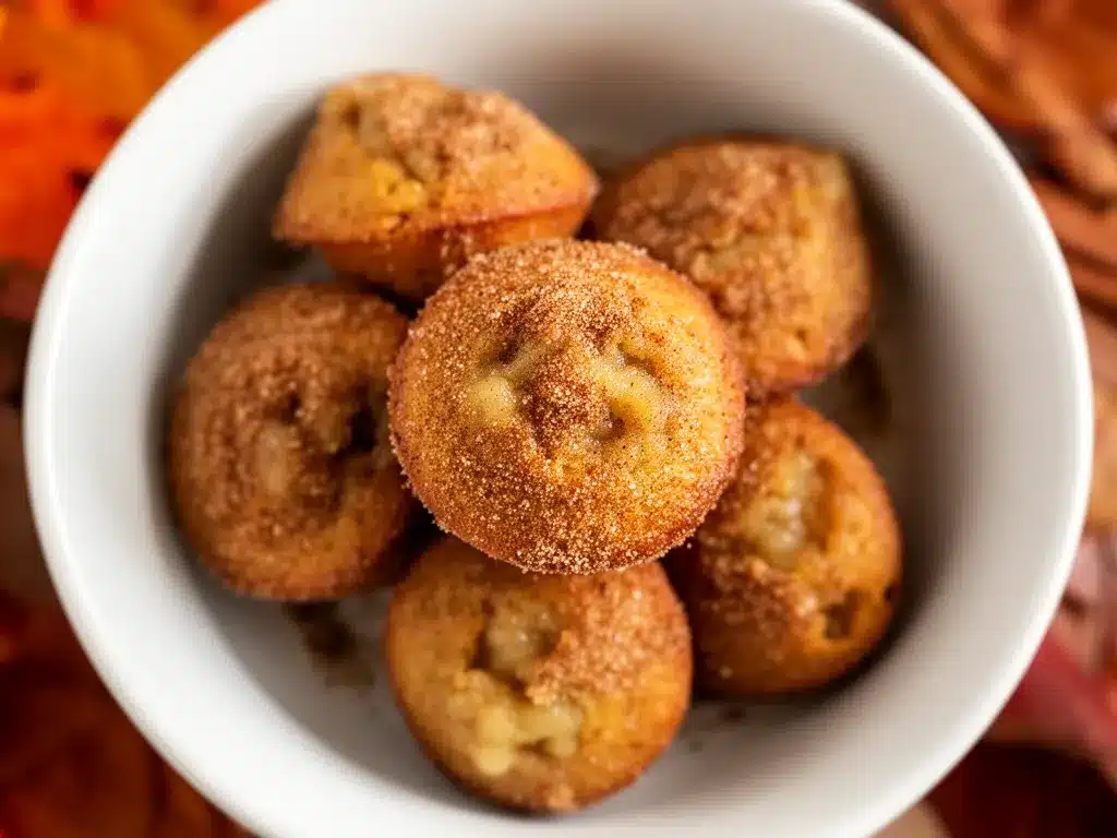 Oktoberfest Apfelmus-Muffins: 5 Einfache Herbstrezepte 4 Oktoberfest Apfelmus-Muffins mit Zimt preparation steps