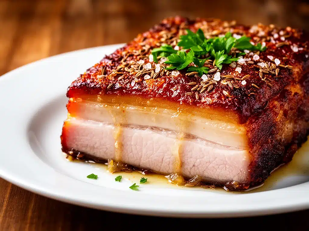 Oktoberfest Schweinebraten mit Kruste - featured image