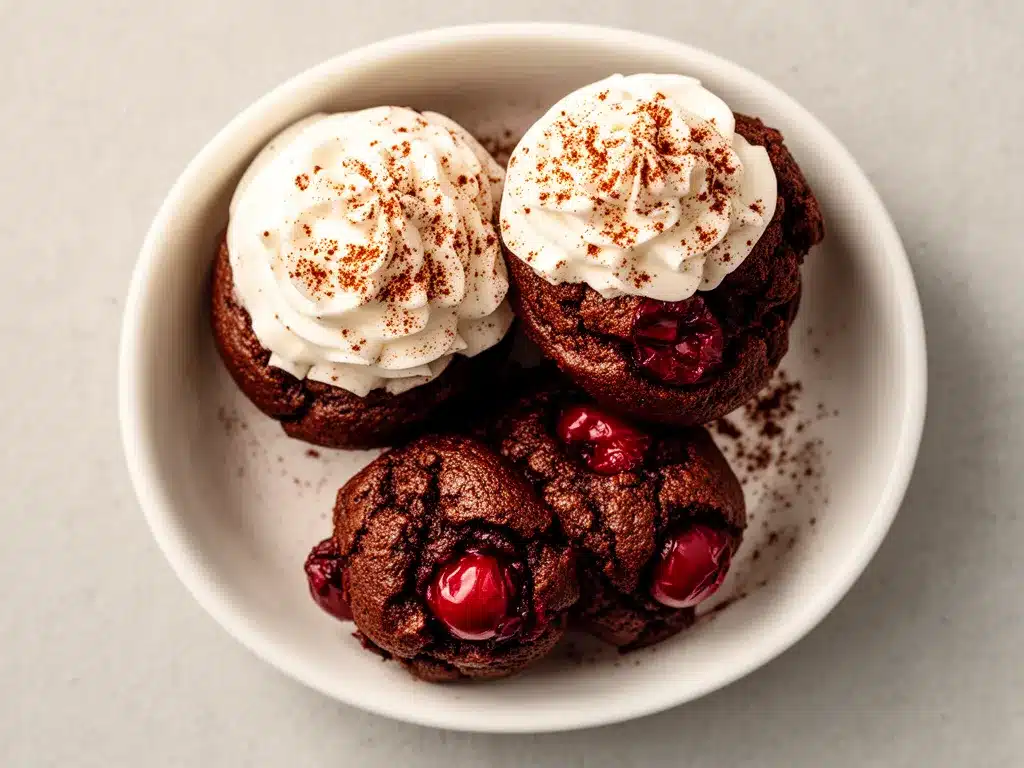 Saftige Schoko-Kirsch Muffins: Bestes Rezept mit Sahne 4 Saftige Schoko-Kirsch Muffins preparation steps
