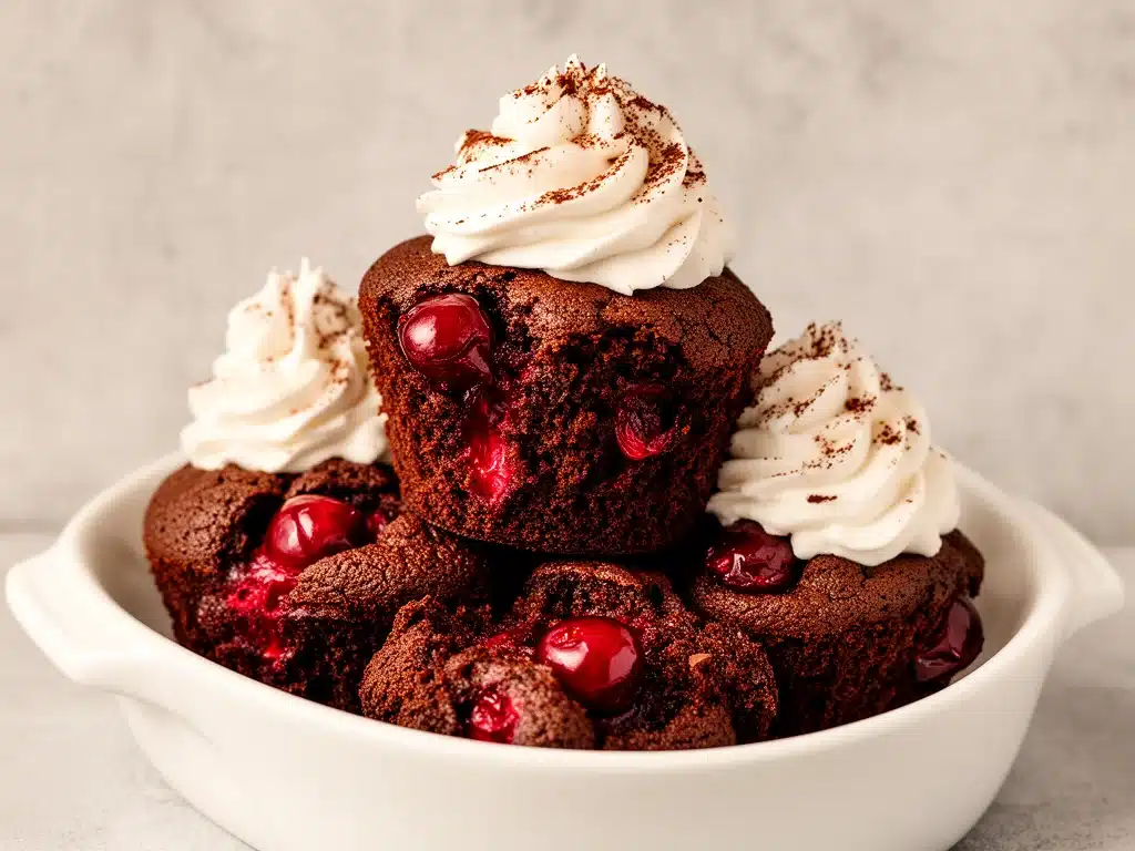 Saftige Schoko-Kirsch Muffins - featured image