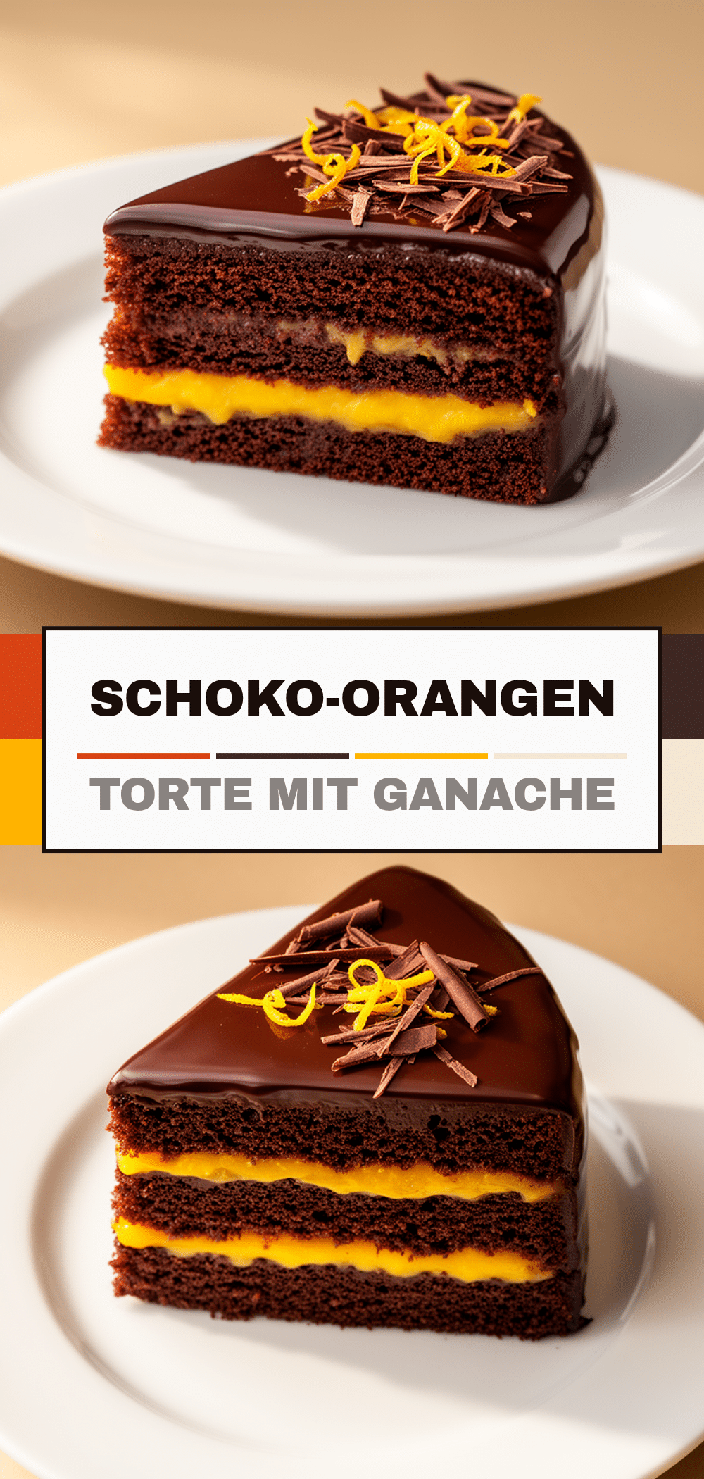 Schoko-Orangen Torte mit Ganache: Der perfekte saftige Kuchen 5 Schoko-Orangen Torte mit Ganache recipe