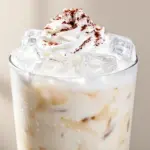 Vanille Frappé mit Eiswürfeln - featured image