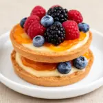 Vegane Mandel-Törtchen mit Beeren - featured image
