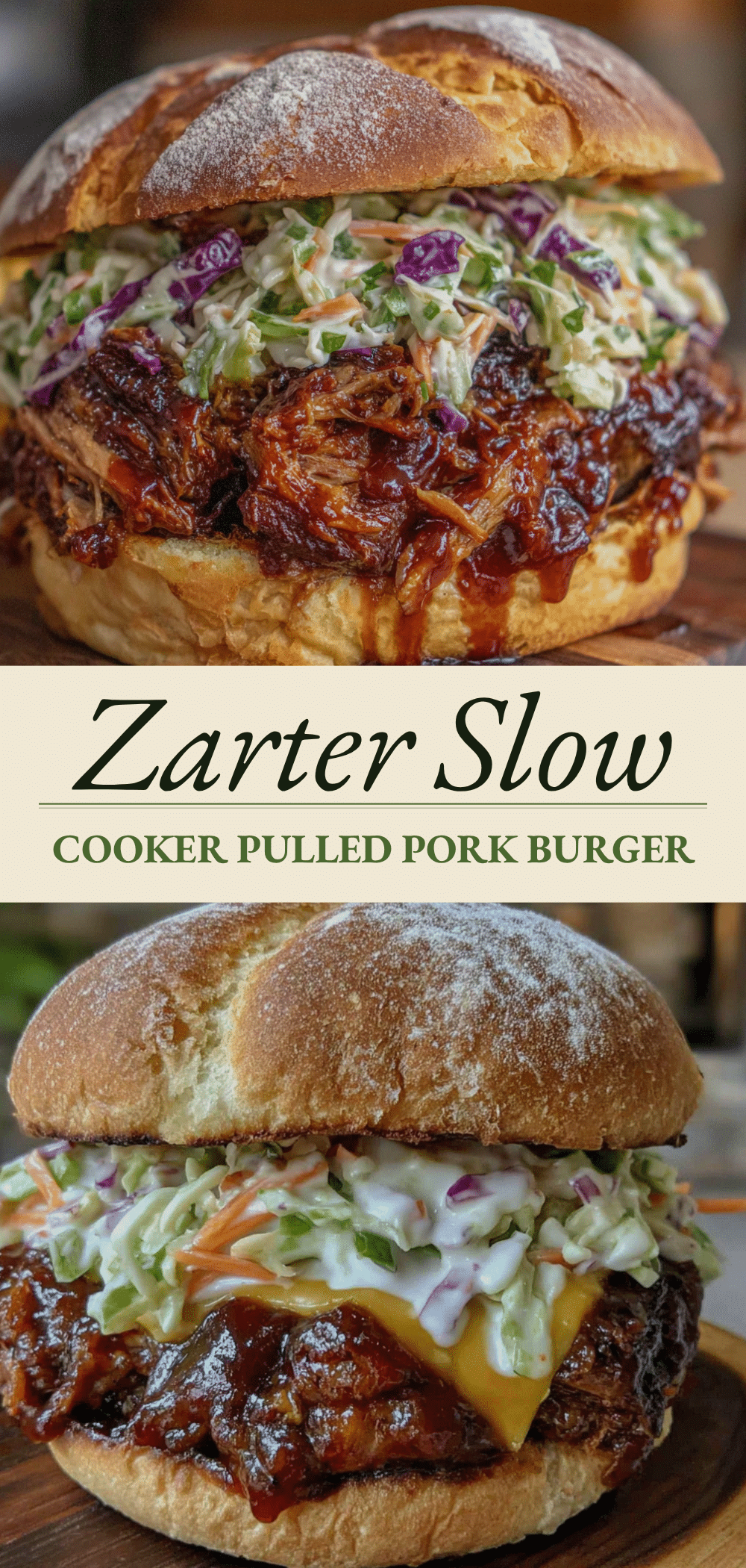 Budget-friendly Slow Cooker Pulled Pork Burger: 1 Person Meal 5 Budget-friendly Slow Cooker Pulled Pork Burger recipe