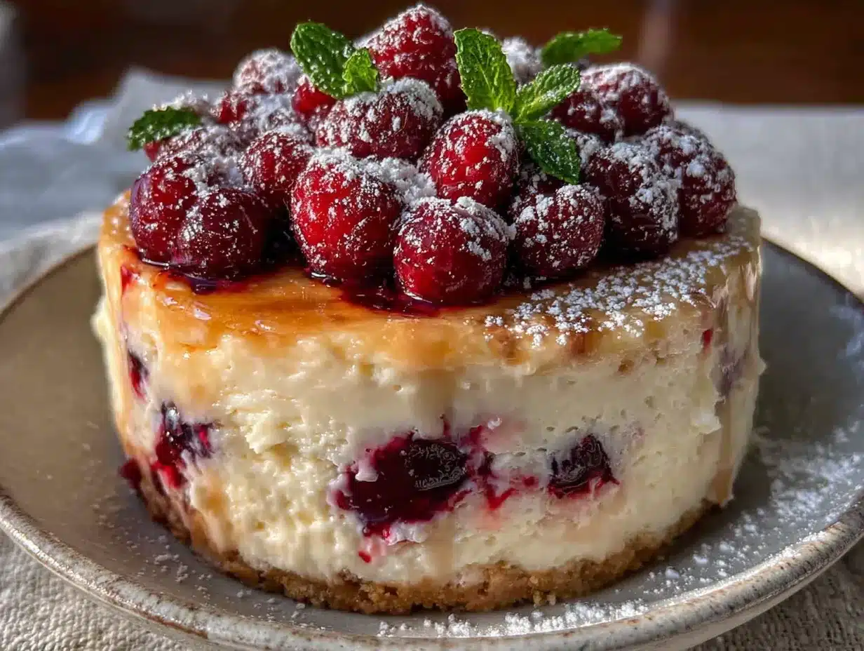 Cremige Himbeer-Joghurt-Torte ohne Gelatine: 10 Min. Easy 4 cremige Himbeer-Joghurt-Torte ohne Gelatine preparation steps