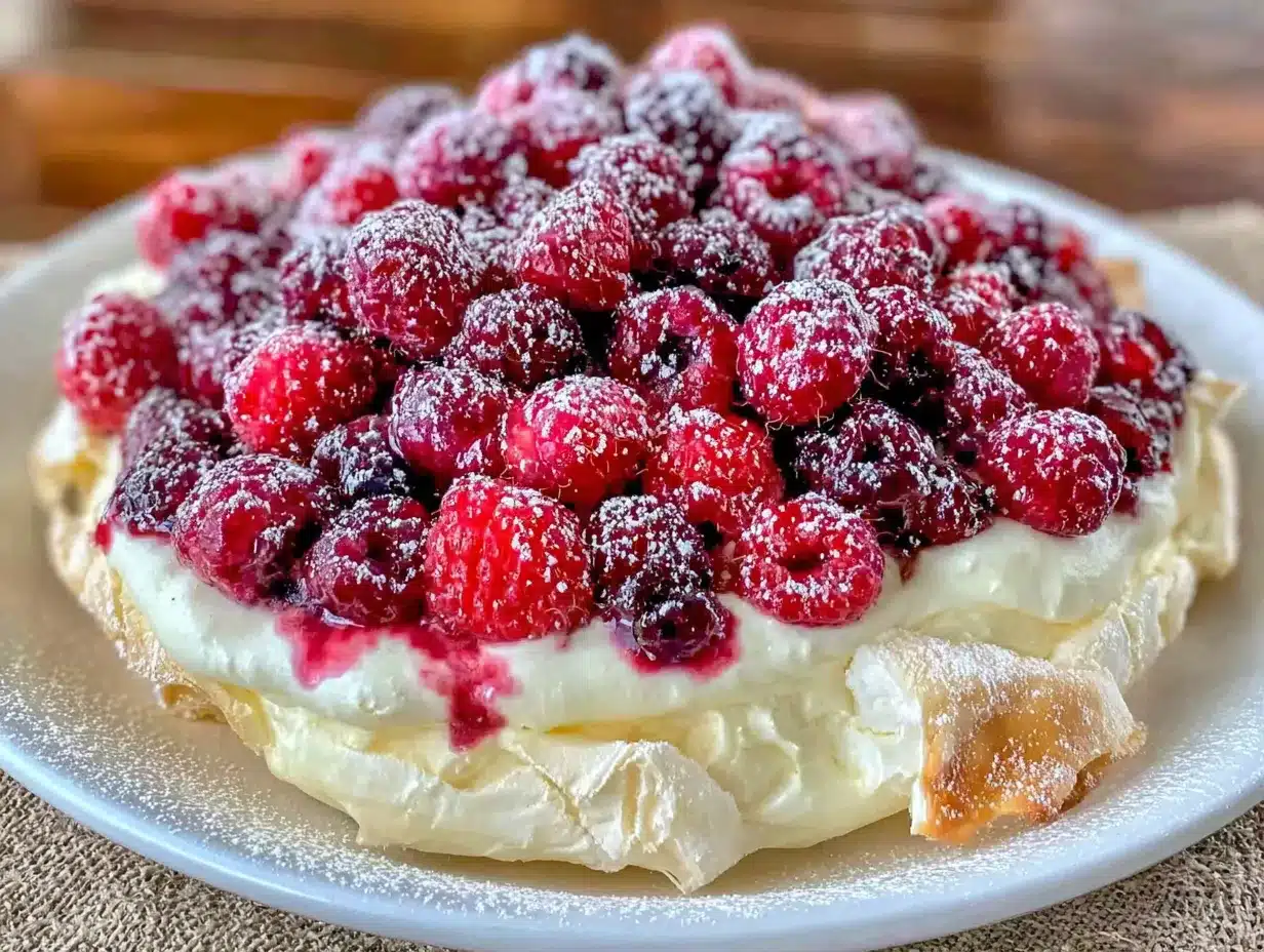 Cremige Mascarpone-Quark Creme mit Himbeeren: 5x aufsparen 4 cremige Mascarpone-Quark Creme mit Himbeeren preparation steps
