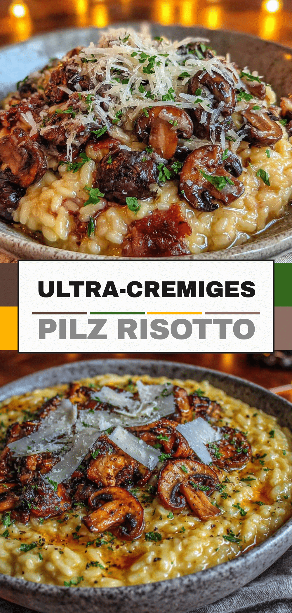Cremiges Pilz Risotto in 20 Min: Einfach, glutenfrei & lecker 5 Cremiges Pilz Risotto recipe