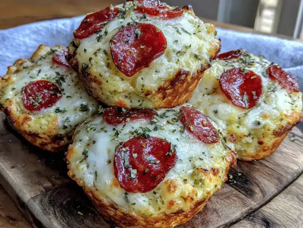 Startseite 3 Einfache Pizza-Muffins - featured image