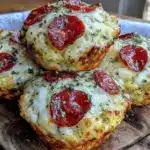 Einfache Pizza-Muffins - featured image