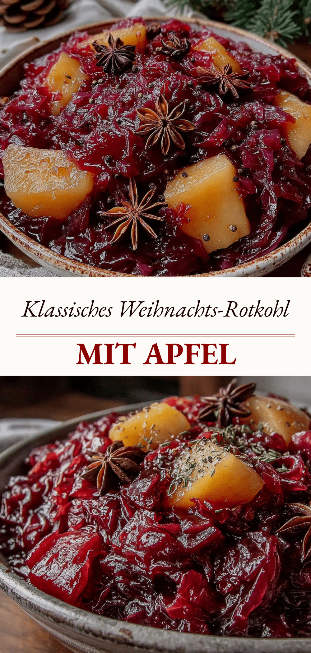 Einfaches Weihnachts-Rotkohl mit Apfel: Das perfekte Beilagenrezept 5 einfaches Weihnachts-Rotkohl mit Apfel recipe