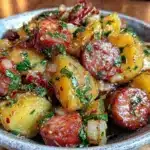 Heiligabend Kartoffelsalat mit Würstchen - featured image
