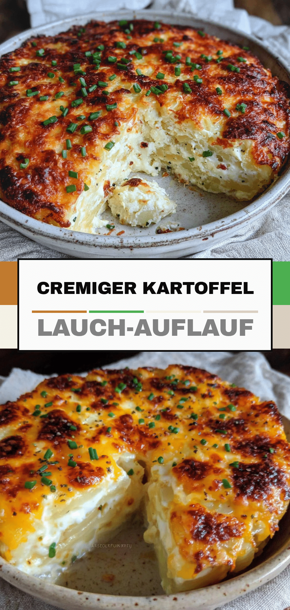 Kartoffel-Lauch-Auflauf: 4x Meal Prep in 1 Schritt 5 Kartoffel-Lauch-Auflauf recipe