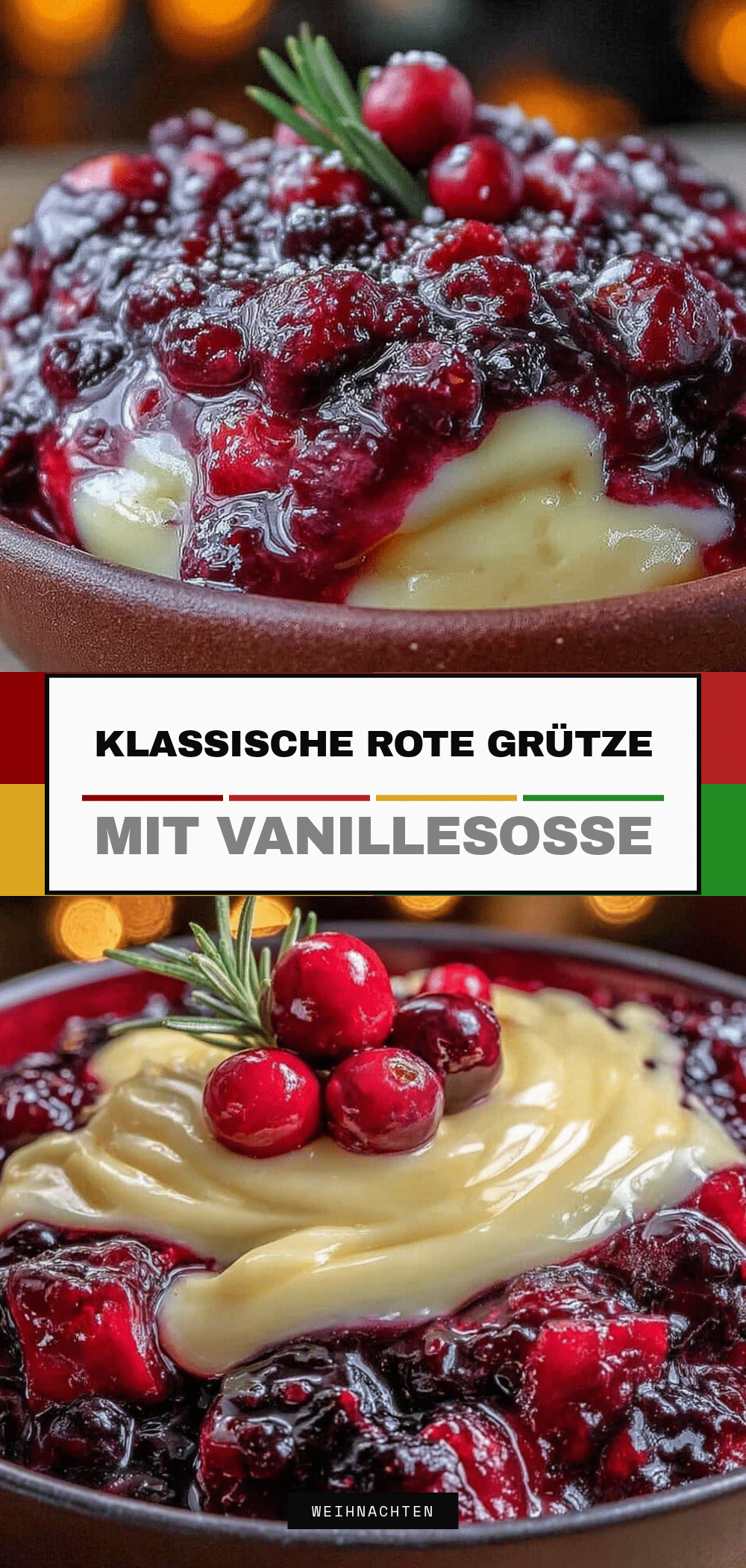 Klassische Rote Grütze: Perfekt, wenn Beeren auf dem Markt sind 5 Klassische Rote Grütze recipe