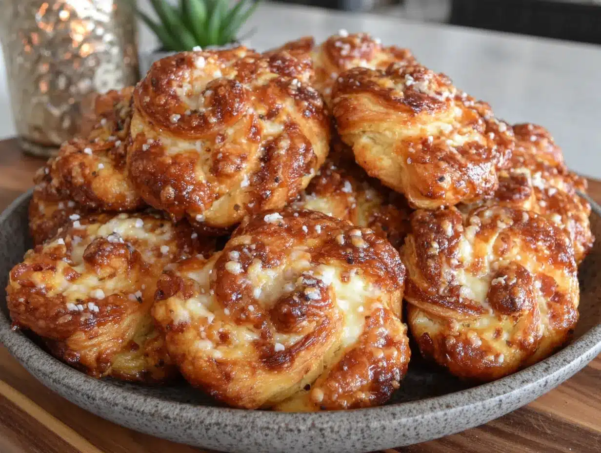 Knusprige Käse-Schinken-Croissants: Perfekt zum Nachmachen 4 Knusprige Käse-Schinken-Croissants preparation steps