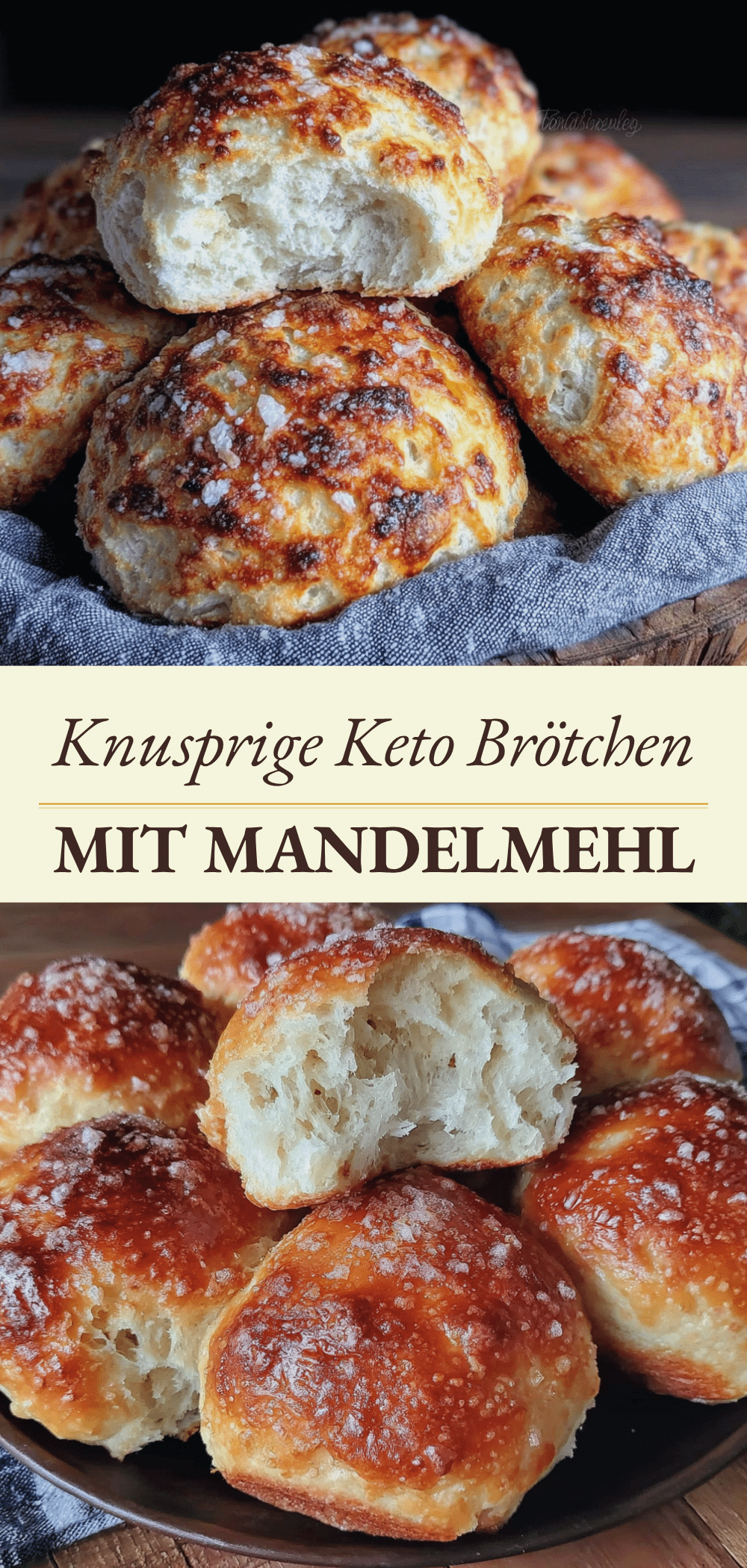 Knusprige Keto Brötchen: In 10 Min. perfekt für den Ausbruch 5 Knusprige Keto Brötchen recipe