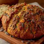 Knuspriges Dinkelbrot mit Sonnenblumenkernen - featured image
