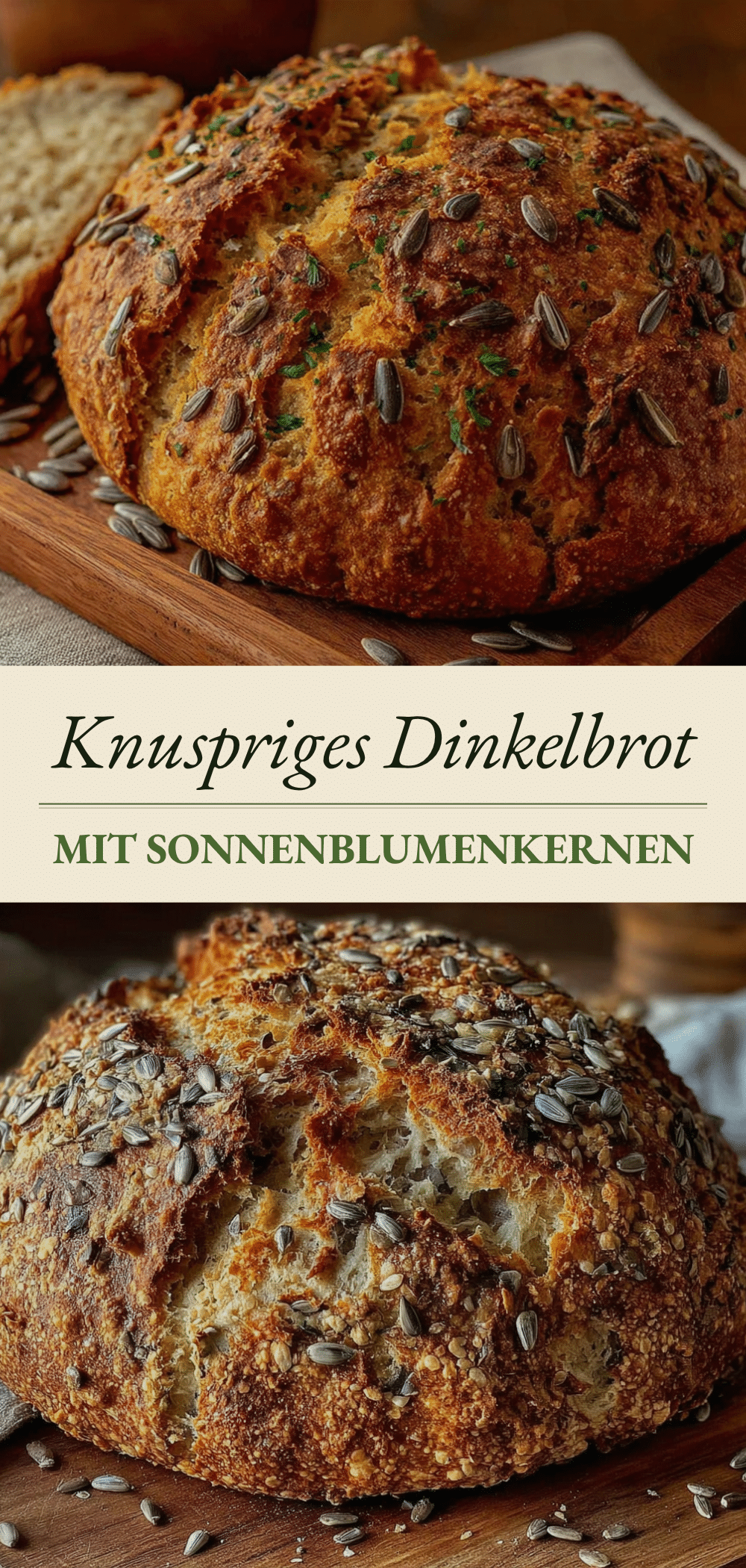 Knuspriges Dinkelbrot mit Sonnenblumenkernen: Perfekt vom Grill 5 Knuspriges Dinkelbrot mit Sonnenblumenkernen recipe