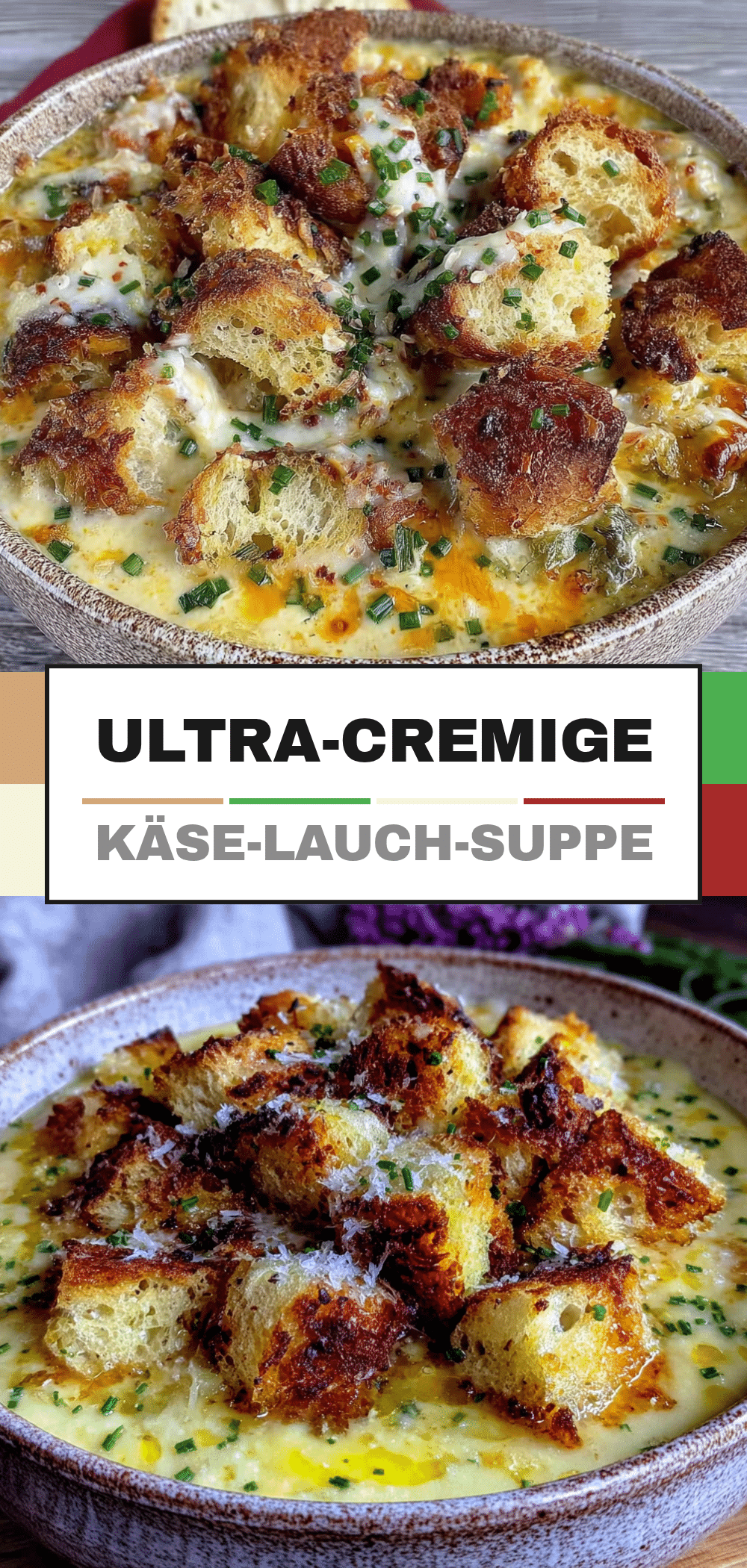 Cremige Lauch-Käse-Suppe: Perfekt im Frühling 5 Lauch-Käse-Suppe recipe