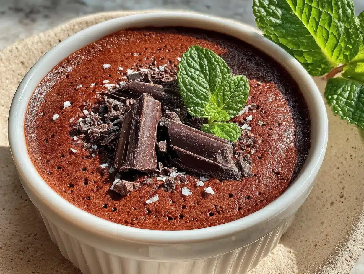 Luftiges Schoko-Mousse: 1 Portion, kein Budget-Wahn 4 Luftiges laktosefreies Schoko-Mousse mit Kokosmilch preparation steps