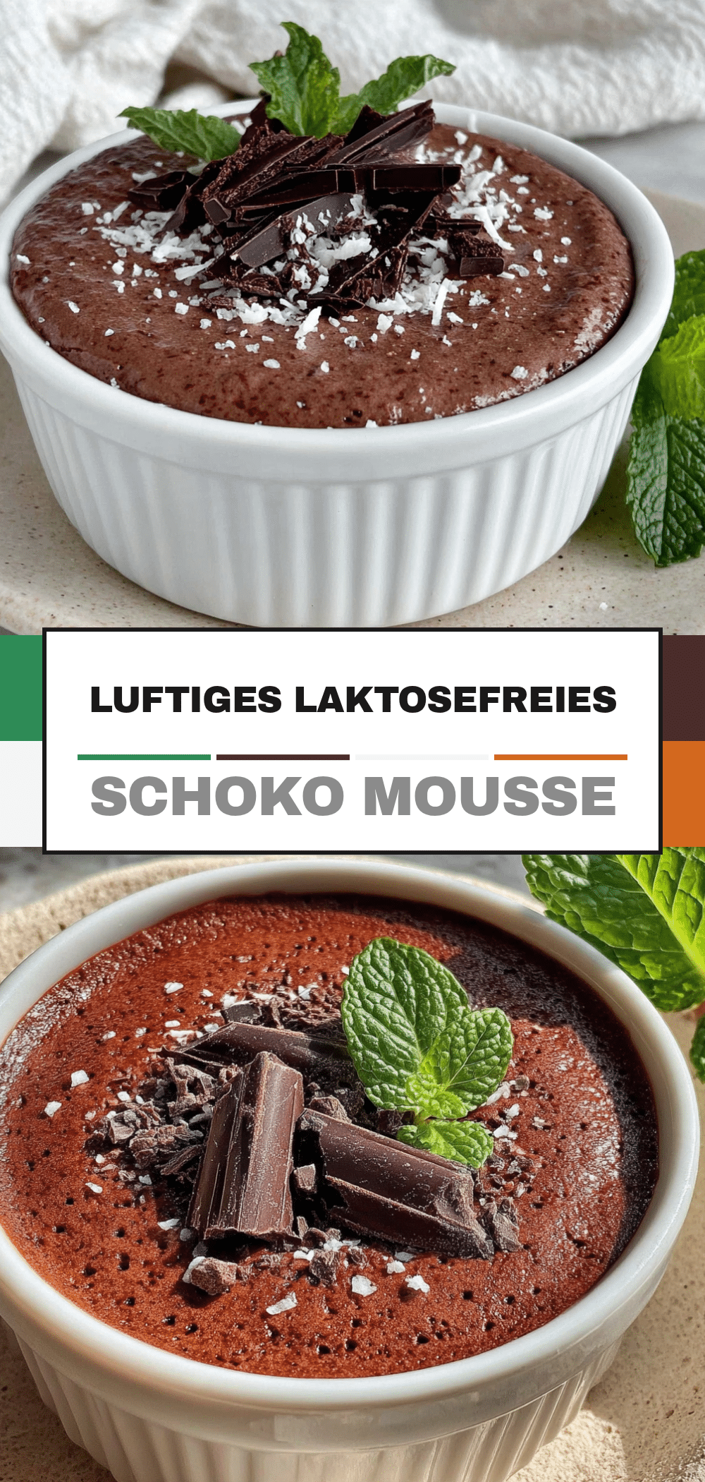 Luftiges Schoko-Mousse: 1 Portion, kein Budget-Wahn 5 Luftiges laktosefreies Schoko-Mousse mit Kokosmilch recipe